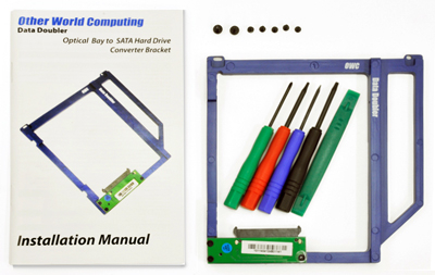 増設キット、OWC Optical to SATA Drive Converter Bracket Solution ...