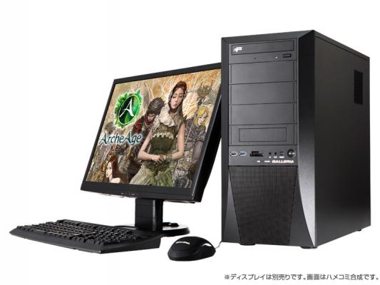 ガレリアゲーミングpc 分厚 モニター2 マウス キーボード2 付