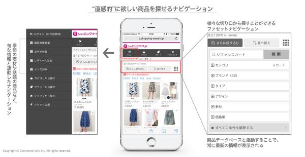 ショッピングサーチ.jpが商品データベースを再構築し「欲しい商品を直感的に検索できるサイト」にリニューアル