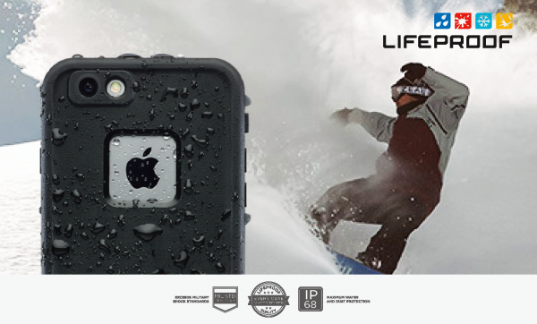 防水ケースLIFEPROOF fre for iPhone 6sから人気のカラー「Black」「Avalanche White」が販売開始！