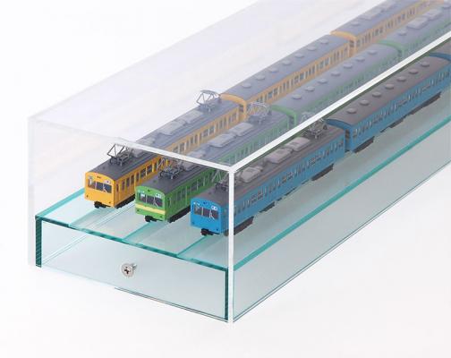 鉄道模型Nゲージ用アクリルケースにサイズオーダー機能を追加