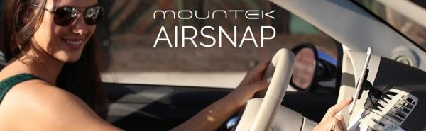 全米ナンバーワンの人気を誇る、スマホ車載ホルダーの常識を変えた、日本初のマグネット式スマホ車載ホルダーMountekシリーズにカーエアコン吹き出し口取付タイプ Mountek AIRSNAP が登場。