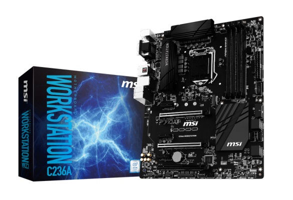 MSI、Intel Xeon E3 v5シリーズプロセッサの性能を引き出すC236ベースワークステーション用マザーボード2製品を発売