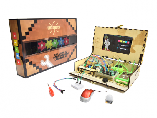 リンクス、人気ゲーム「マインクラフト」で電子工作を学ぶツールボックス Piperを2016年3月9日より発売