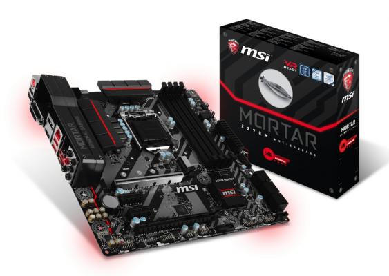 MSI、Intel Z270チップセット搭載マザーボードにMicro-ATXモデルの「Z270M MORTAR」を追加