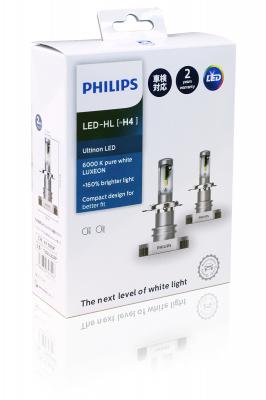 PHILIPS】 アルティノン LEDヘッドランプバルブH4 新製品発売開始