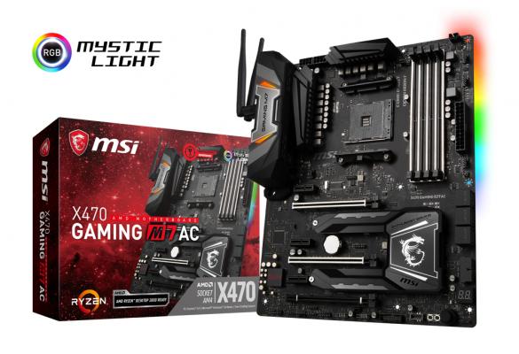 MSI、第2世代AMD Ryzenプロセッサに最適化したAMD X470マザーボード3製品を発売