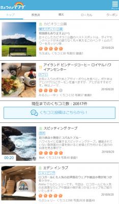 ハワイの情報サイト「きょうのハワイ」くちコミ投稿数が20,000件を突破いたしました！