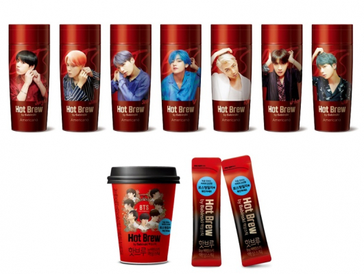 Btsコーヒー第２弾 ホットブリュー Byバビンスキーアメリカーノ 発売 抽選で スティックコーヒー カップセット をプレゼント トレミー