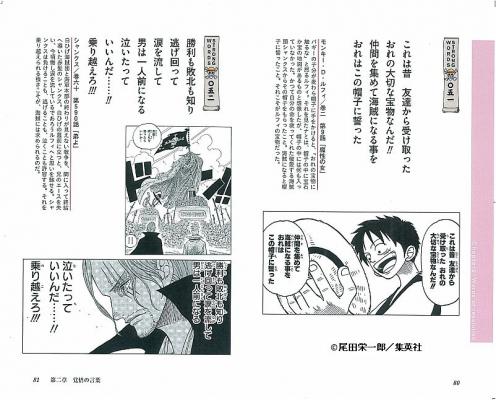 集英社新書ヴィジュアル版『ONE PIECE STRONG WORDS 上巻』（著者