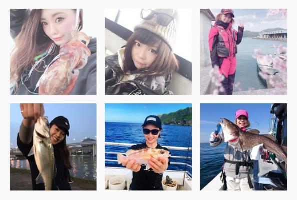 釣り好き女性（釣りガール）のInstagram投稿での釣果報告をまとめて公式サイト記事にする「今週の釣り女子まとめ」企画をスタートします！