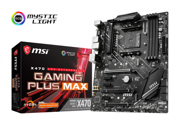 MSI、第3世代AMD Ryzenプロセッサに最適化した「X470 GAMING PLUS MAX」を発売
