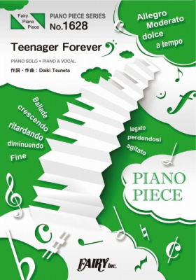 『Teenager Forever／King Gnu』のピアノ楽譜がフェアリーより1月下旬に発売。ソニー完全ワイヤレス型ノイキャンイヤホン『WF-1000XM3』CMソング