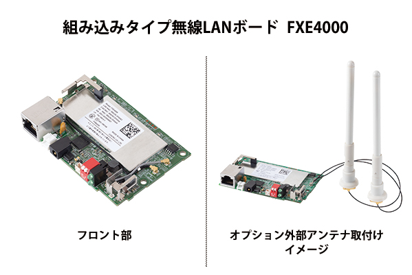 高速通信規格IEEE802.11acに対応した組み込みタイプ無線LANボード FLEXLAN（R） FXE4000シリーズ 新発売