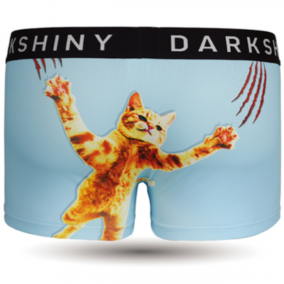 飛び猫とデザインアンダーウェアブランド「DARK SHINY Yellow Label　（ダークシャイニーイエローラベル）」とのコラボ商品第2弾が発売
