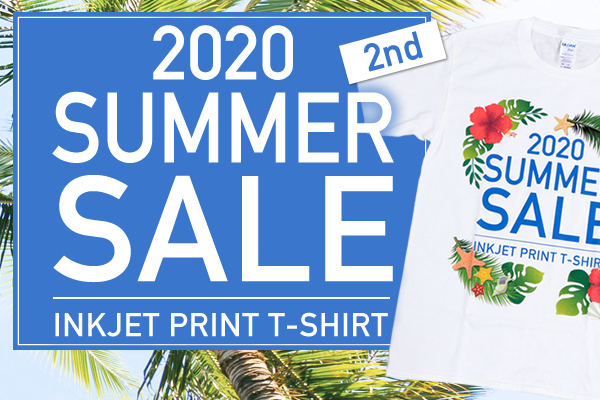 大好評！SummerSALE第2弾開催中！ オリジナルのプリントTシャツがコミコミ450円から！