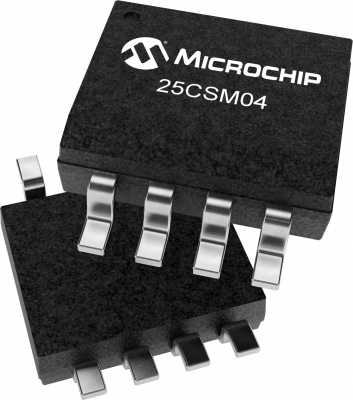 Microchip、同社最大容量の4 MbitシリアルEEPROMを発表