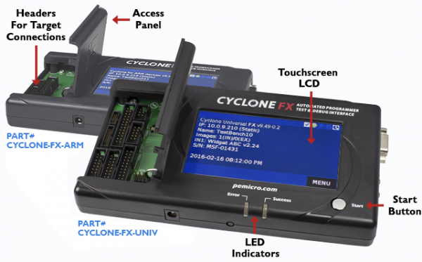 Infineon TriCoreデバイス対応書き込みツール「Cyclone LC Universal」および「Cyclone FX Universal」の販売開始