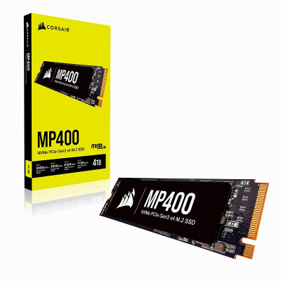 CORSAIR、NVMe規格PCI Express Gen3 x4対応 M.2 2280 SSD「MP400」発売